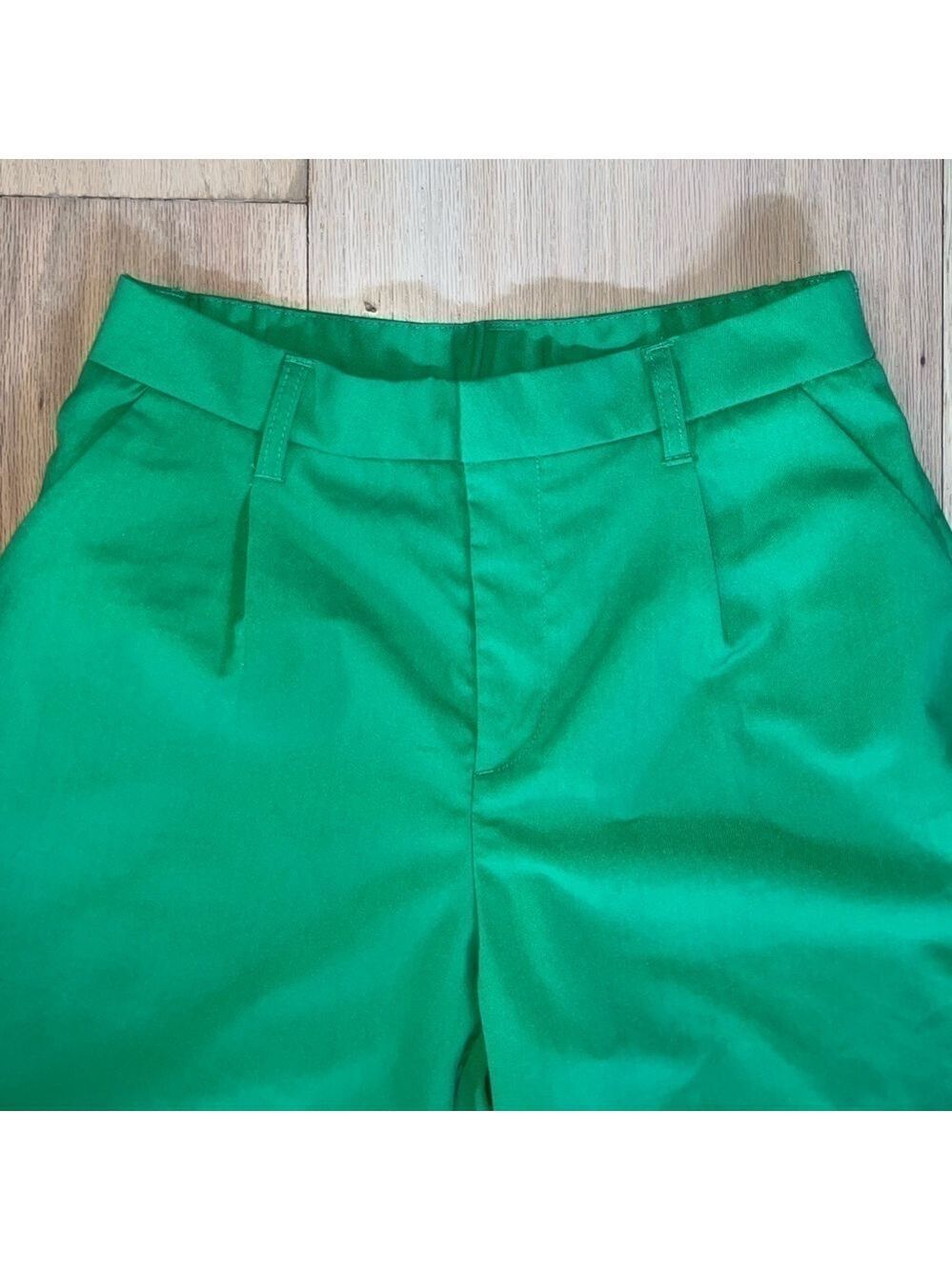 Divided Green Trousers Pants Size Small - Picture 3 of 5